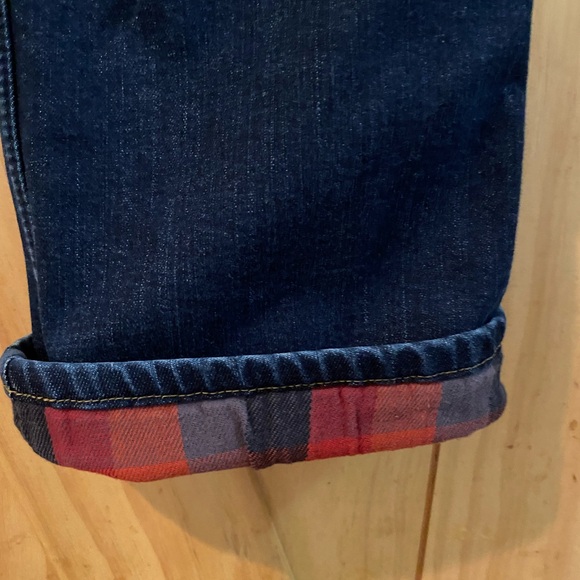 Carhartt Plaid Lined Women’s Jeans Like NEW - Picture 10 of 11